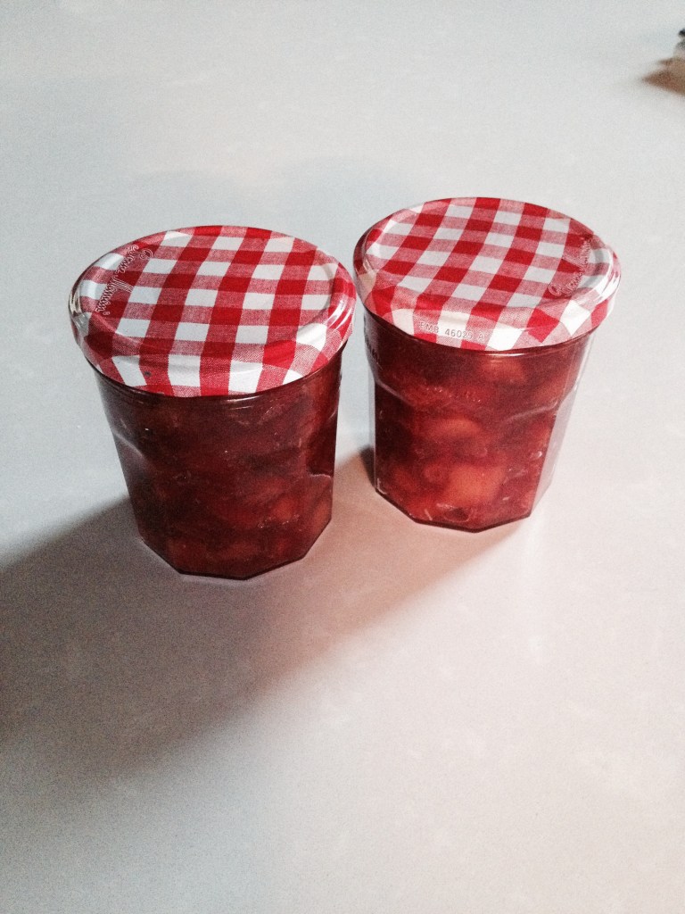 Nectarine and Pluot Jam